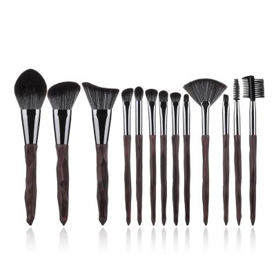 China Angular Blush 2021 New Wholesale 13 Pieces Luxury Professional Makeup Set Brush Makeup Artist Brushes for sale