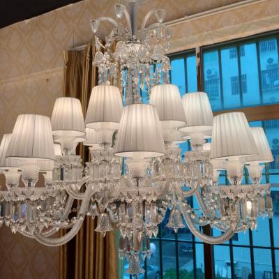 China Mid Century 18 Century Lights European French Italy Chandelier Lighting Luxury Baccarat Crystal Baccarat Lamp for sale