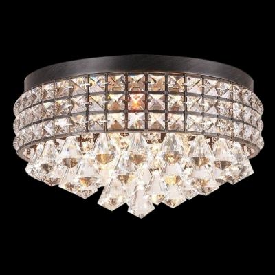 China Modern China k9 modern crystal chandelier ceiling lamp with shinning pendants for sale