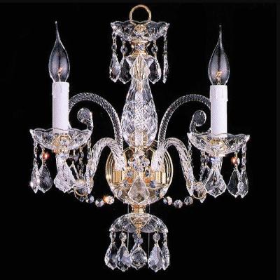 China Guzhen Modern Bohemian Glass Wall Lamp2 Lights Crystal Wall Sconce Gold Wall Mounted Decorative Lighting for sale