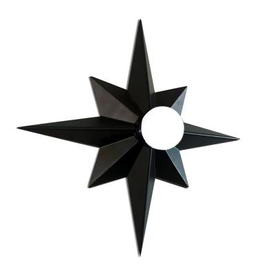 China European E26 E27 Retro Star Wall Lamp Octagonal European Medieval American Style Wall Lamp for sale