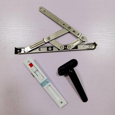 China Long Life Coupled Sale Adjustable Window Friction Stay Window Hinges Handle Window Latch Lock for sale