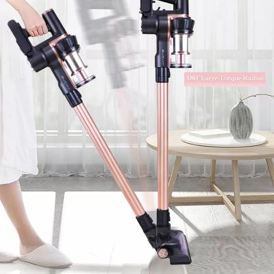 China Home Standing Cordless Vacuum Cleaner Rechargeable Handheld Stick Cordless Vacuum Cleaner for sale