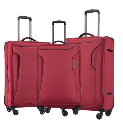 China Maletas Nylon Factory Price Customize Travel Trolley Case Lightweight Carry On Suitcase Luggage Bag for sale