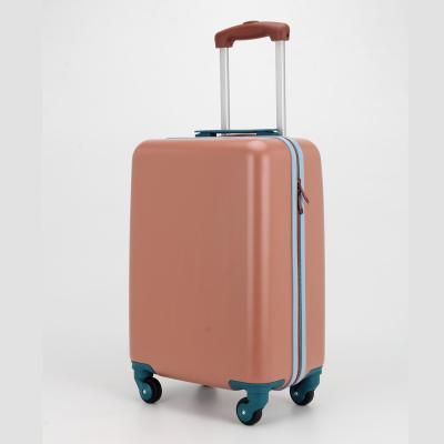 China China Supplier 360 Degree Rotatable Luggage 2 Set PC Wheels Suitcase Lightweight PC Trolley Traveling Case for sale