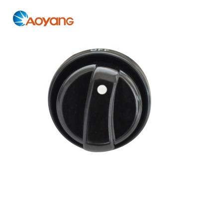 China Black Gas Cooker Accessories ABS Knob For Gas Stove for sale