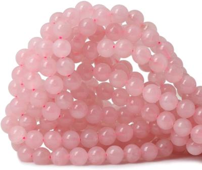 China Natural High Quality Natural Gemstone 8mm Round Loose Beads For DIY Jewelry Making for sale