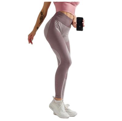 China Breathable Gym Training Leggings Fitness Pants High Waist Women Pants Gym Bottom Crac! crack! sexy yoga Butt Yoga Gaiters Legging for sale