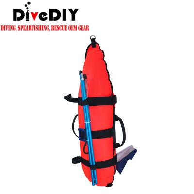 China Spearfishing Torpedo Float 420D Antibacterial Nylon Panel Keep Afloat High Quality Spearfishing Products for sale