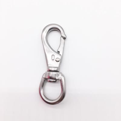 China High Quality Mini Stainless Steel Snap Eye Swivel Snap Bolt Swivel Strong Tie On Hook for sale