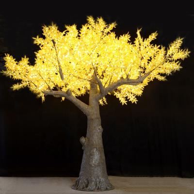 China Outdoor Waterproof Tree Plant Garden IP65 Wedding Decoration Ramadan Led Lamp Holiday 5m Giant Christmas Tree Light for sale