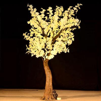 China New High Quality Outdoor Waterproof LED TREE Wedding IP65 Outdoor Decorative Christmas Led Artificial Maple Tree Light for sale