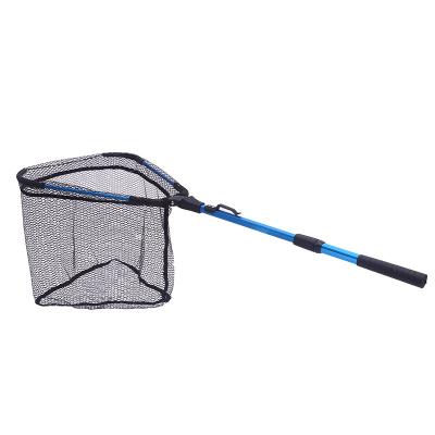 China Hand Landing Net Reinforced Folding Triangular Collapsible Amazon Fishing Amazon Fishing Net Reinforced Landing Net for sale