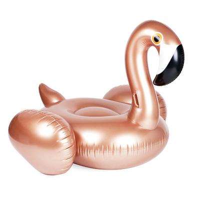 China Flamingo Design Giant Inflatable Flamingo Swimming Ring Float Water Mattress Bed Pool Party Adult Children Swim Circling Summer Vacation Toys for sale