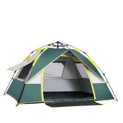 China Outdoor Camping Quick-Opening Automatic Tent 2-3 Person Beach Camp Straight Tying Type Folding Tent Three-Season Tent Multiple Double 12 Person for sale