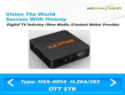 China Plastic Small IPTV WIFI Set Top Box DC 5V / 2A JPEG / PNG Photo Playback for sale