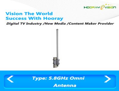 China Fiberglass Omni Directional Outdoor Digital TV Antenna 5.8Ghz WIFI System for sale