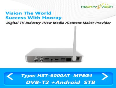 China T2 del set-top box DVB de Android IPTV OTT un software support del puerto OTA de Ethernet RJ45 en venta