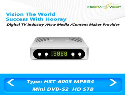 China Mini set-top box del FTA DVB S2, receptor lleno de HD Mpeg4 H 264 DVB S2 Digitaces en venta