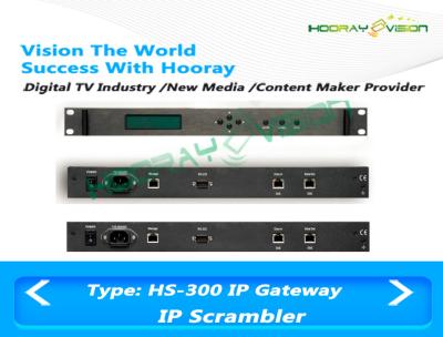 China Digital TV Data Scrambler 2 TS Stream Processor Platform Manager With Full IP Interface for sale