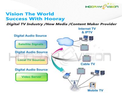 China Digital Media-het Audio Coderende Decoderende Systeem in real time van de Inhoudsverwezenlijking Te koop