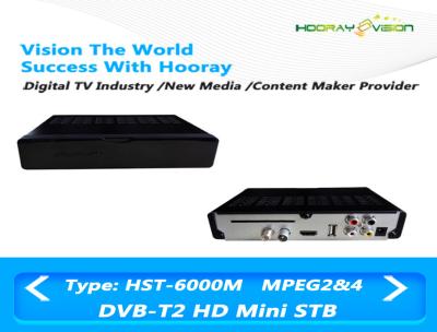 China Full HD MPEG 4 CAS DVB T2 Set Top Box Digital Terrestrial Receiver With Smart Card for sale