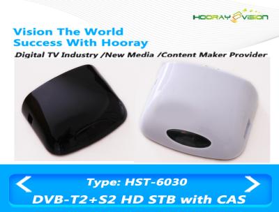 China Set-top box lleno doble del T2 PVR HDMI H264 HD 1080P de la caja DVB de Digitaces TV del sintonizador en venta