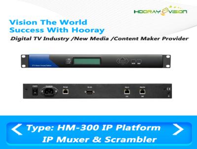 China DVB IPTV 512 MPTS SPTS IP Input Digital TV Multiplexer Support 4 Simulcrypt CAS System for sale