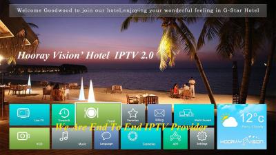 China Interactive Hotel IPTV VOD System with PMS ( Property Management System ) for sale