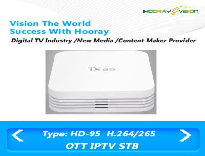 China OTT Set Top Box Amlogic S905X 2G DDR 16G Flash AC WIFI Bluetooth OTT Android Box IPTV for sale