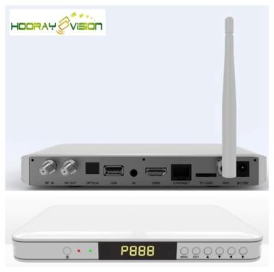 Chine Boîtier décodeur HD H.264 H.265 MPEG-4 MPEG-2 AVS Divx d'OS DVB S2 d'Android 7,0 à vendre