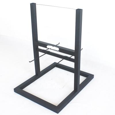 China countertop with hanging hook socks stand metal underwear display rack for retail store 15025 for sale