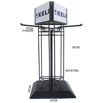 China custom countertop rack metal spinner display rack 35016 for sale