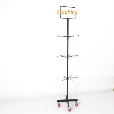 China Eco - Friendly Flooring Accessories Display Hooks Display Stand for sale