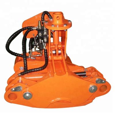 China Factory Wood Chopper Grapple Tree Cutter Grapple For Forest Crane Energy Cutter Grapple for sale