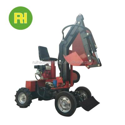 China Chinese new garden mini crawler digger compact excavator for sale RH-D500 for sale