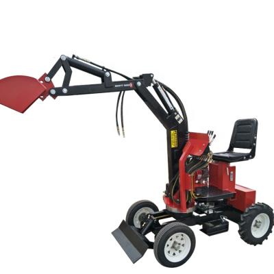 China New China Mini Garden Machinery Repair Shops Agricultural Machinery Wheel Farm Digger Vehicle For Farm Garden Use for sale