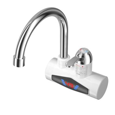 China Hotel 3second instant hot water faucet water tap electric instant heating temperature3000W 220V electric heating faucet for sale