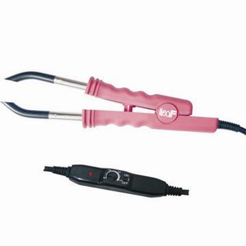 China Loof Hair extension iron JR-618-Control -Pink for sale