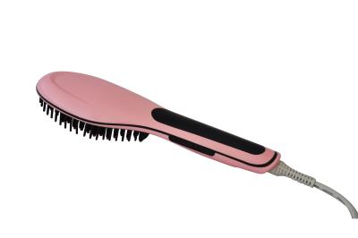 China Heat straightening hair brush for sale