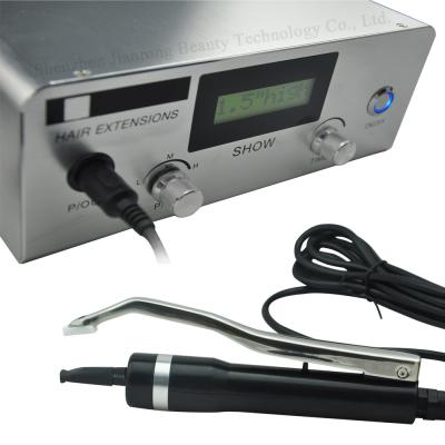 China Ultrasonic fusion human hair extension muachine/lcd hair connector tools for sale