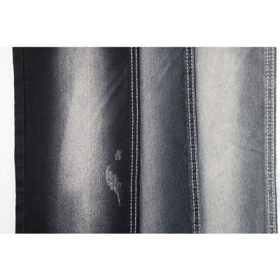 China DW036 Breathable Denim Fabric Manufacturer In China New Designs Black Satin Jeans Fabric For Lady High Stretch for sale