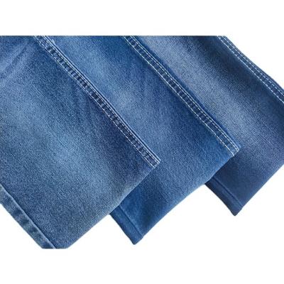 China MJD701 Breathable Jacquard Double Layer Terry Special Weaving Faux Knit Stretch Denim Fabric Textile for sale