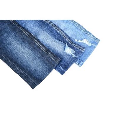 China Good price breathable MT204 with high quality 12.4oz cotton spandex with blue roving twill denim fabrics for jeans for sale