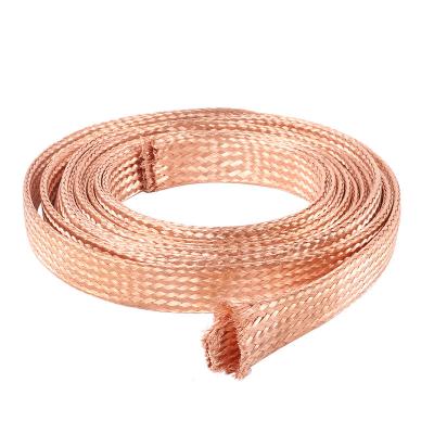 China ALL Factory Direct Sales Safe Convenient Braid Flat Copper Wire Cable For Vacuum Appliance for sale