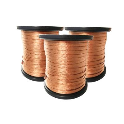 China ALL Factory Customized Processing 0.10mm 0.12mm Flat Braid 0.15mm Copper Wire Cable For Generator Sets for sale