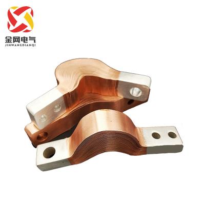 China Low Voltage Power Distribution System Custom 1440/400/120 Soft Flexible Laminated Copper Busbar For Electrical Connection for sale