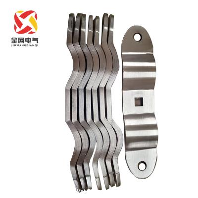 China Custom Low Voltage Power Distribution System Nickel Plate Pure Copper Bar Laminated Aluminum Connection Flexible Busbar for sale