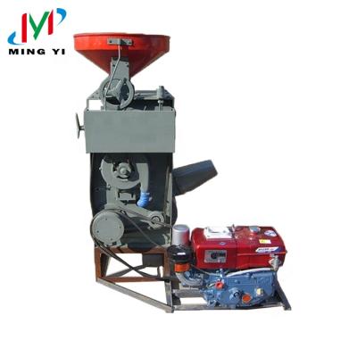 China White rice maize processing engine motor husker milling machine paddy husker roller whitening type rice mill to process milling price for sale for sale