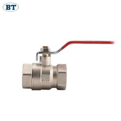 China BT1001 general cw617n brass PN 25 600 mech brass ball valve PN30 1/4